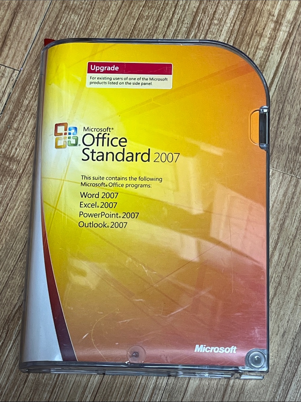 Microsoft Office Standard 2007 Orange Yellow Retail Case
